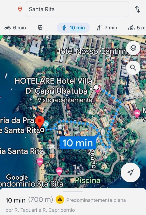 Apartamento Com Acesso A Pe A Santa Rita - Enseada - Ubatuba Zewnętrze zdjęcie